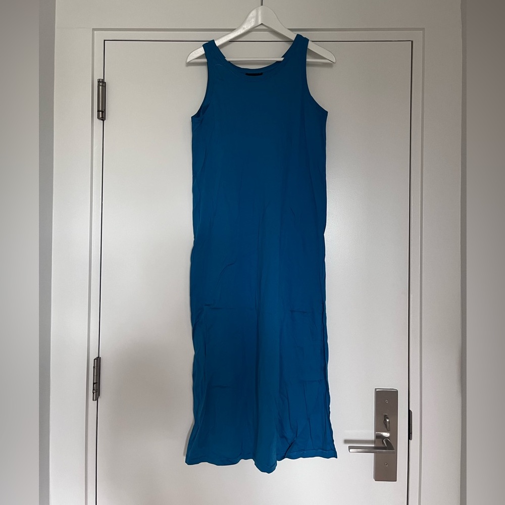Blue Hanro Long Dress
